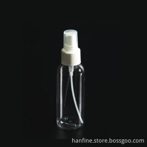 Factory SGS custom logo 110ML plastic PET essence care bottle